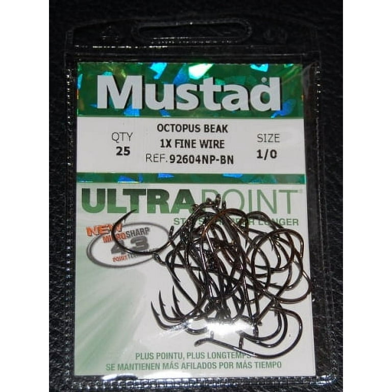 Mustad Beak/Octopus Hook Fine Wire