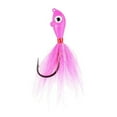 thumbnail image 1 of Mustad Big Eye Bucktail Jig Pink, 1 of 4