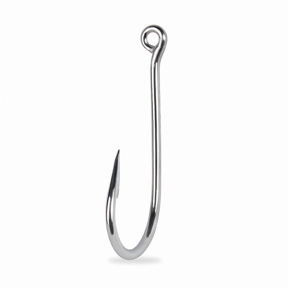 Mustad Big Game Tarpon & Tuna Hook, Size 7/0, Forged, 10Pk