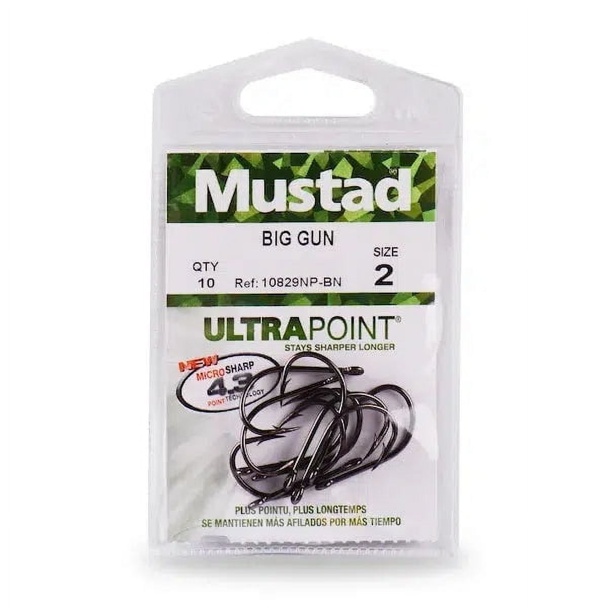 Mustad 10829NP-BN-8/0-25U UltraPoint Big Gun Live Bait Hook