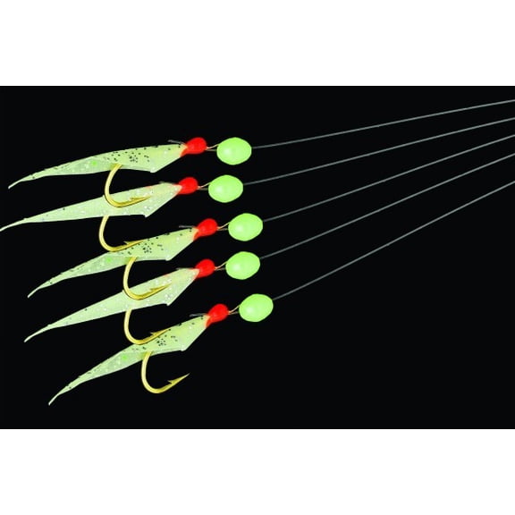 Mustad CSR02 Piscator Rig, Glow Poly 1 Per Pack
