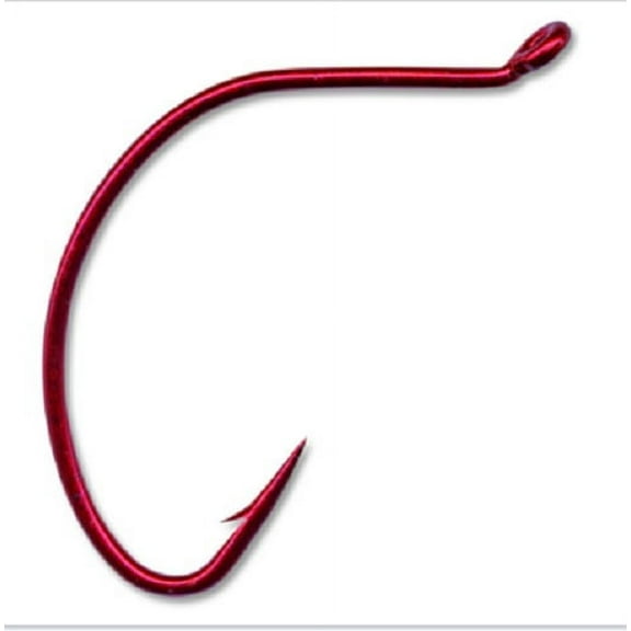 Mustad Croaker Hook - Size: 5/0 (Red Blonde) 10pc