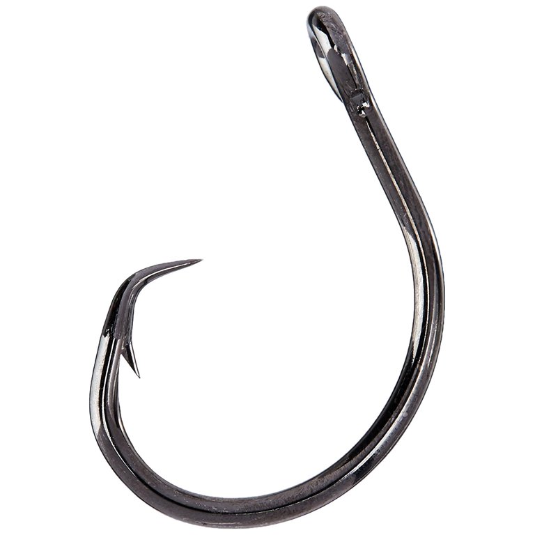 Mustad Demon Perfect Circle Hooks, 3X Strong, Size 8/0 - 39950NP-BN-8/0-25U  