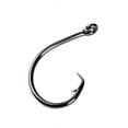 thumbnail image 1 of Mustad Demon Perfect Circle in Line 2X Strong 1X Long Hook (4 Pack), Black/Nickel, Size 14/0, 1 of 3