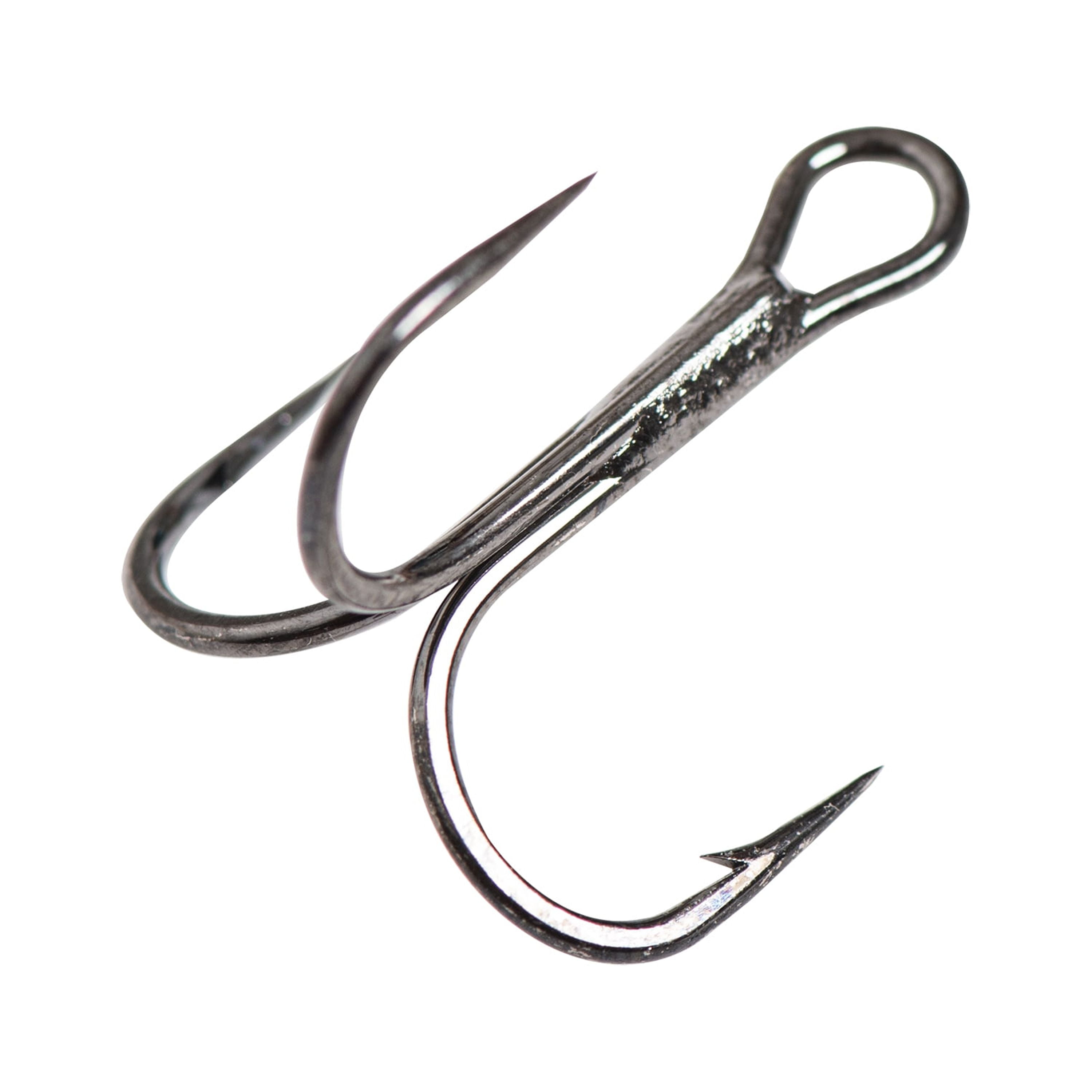 Mustad Fine Wire Treble Hook - Black Nickel, 16-5