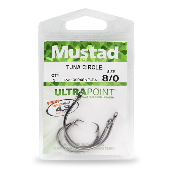 Mustad Fluke Rig, 2/0, Prl Flshbou, 40 lb