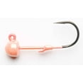 thumbnail image 1 of Mustad GMH833-1/4-PP-4 Addicted Steelhead Worm Jig, UV Peach, 1/4oz - GMH833-1/4-PP-4, 1 of 18