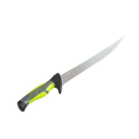Mustad Greenline Fillet Knife (Stainless Steel) - Size: 9" W/ Sheath