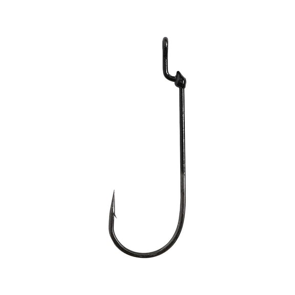 Mustad Grip-Pin Big Bite Hook #3/0 Black Nickel 5PK