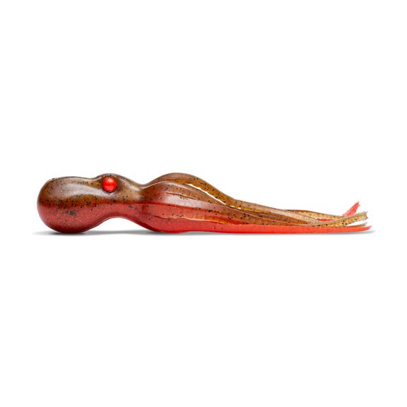 Mustad Ink Vader Octopus Jig, 4" Red Devil Body 2pk, Mini