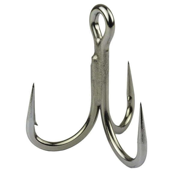 Mustad Jaw Lok Treble Hook, Size 3/0
