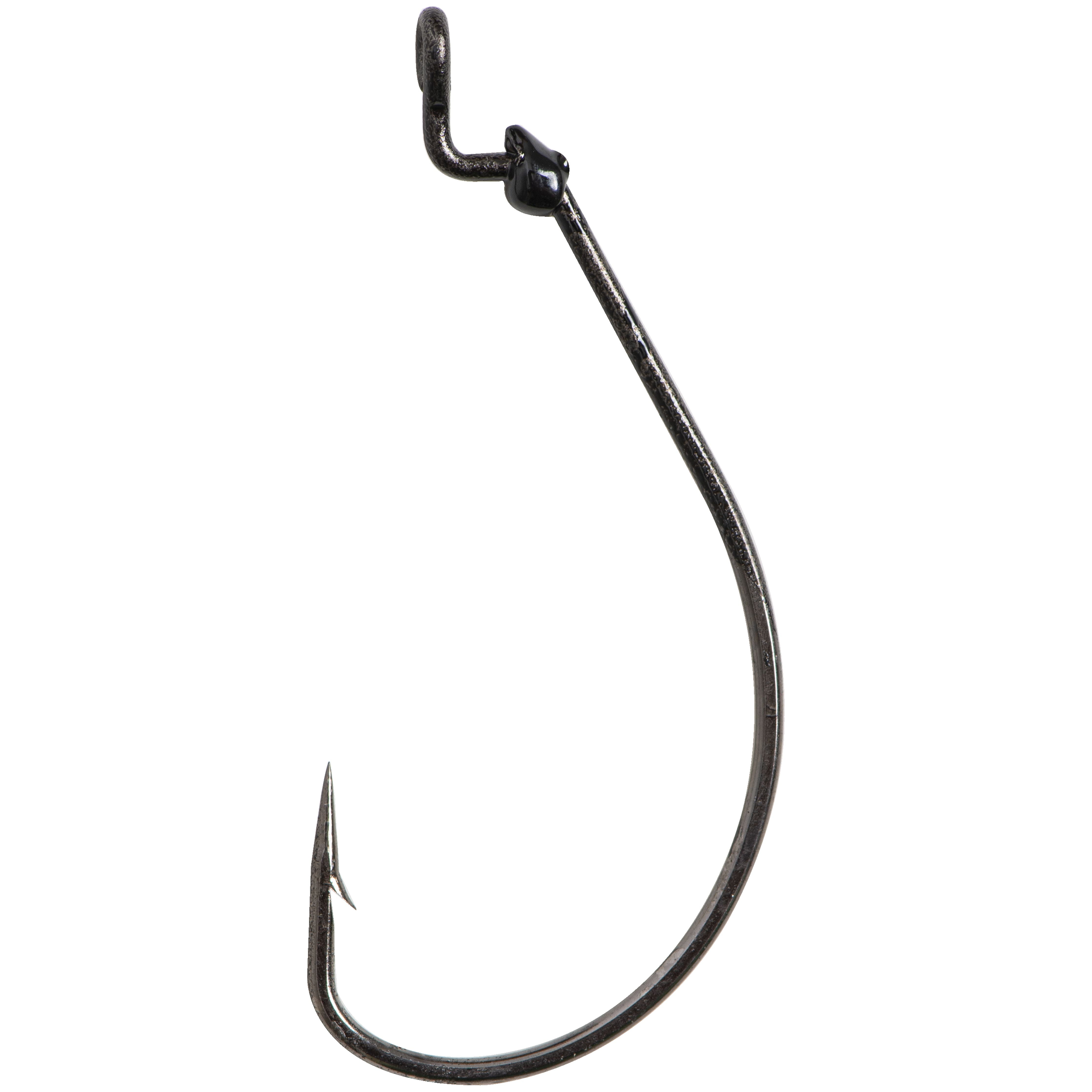 Mustad KVD Grip Pin Lite Hook - Size: 1/0 (Black Nickel) 3pc