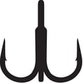 thumbnail image 1 of Mustad Kaiju Treble Hooks - Size 5/0-2pk., 1 of 2