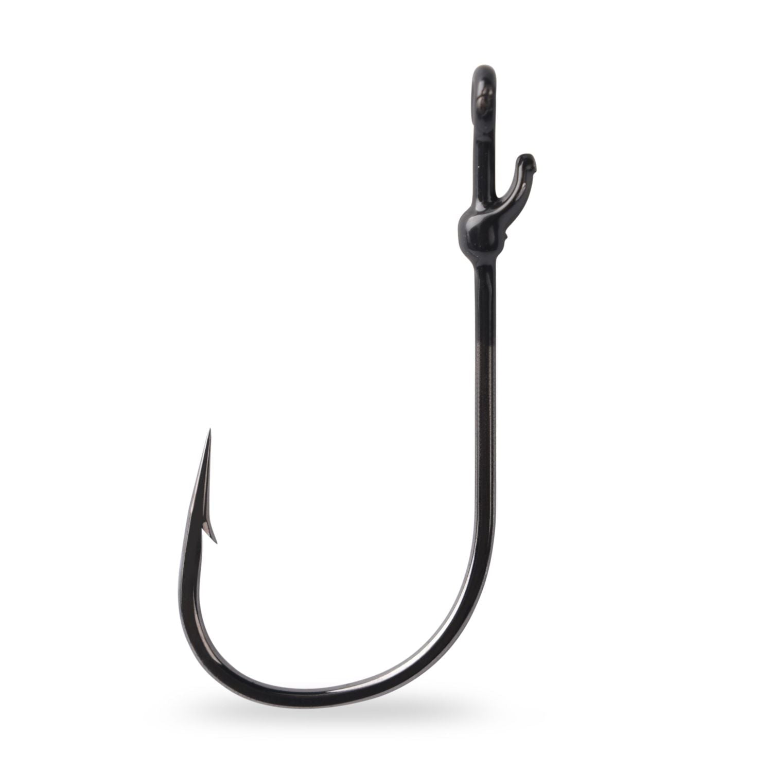 Mustad Kevin Van Dam Grip-Pin Fishing Hooks, Black Nickel, Size 3/0, 5 Pack