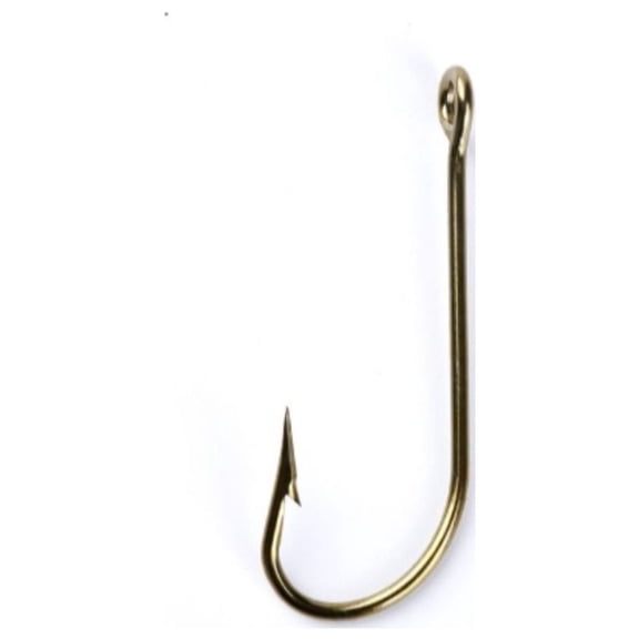 Mustad Kirby Ringed Hook-Bronze 10 Ct