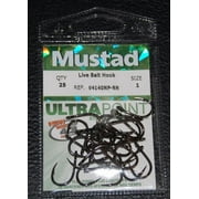 Mustad Live Bait Hook With Action Ring
