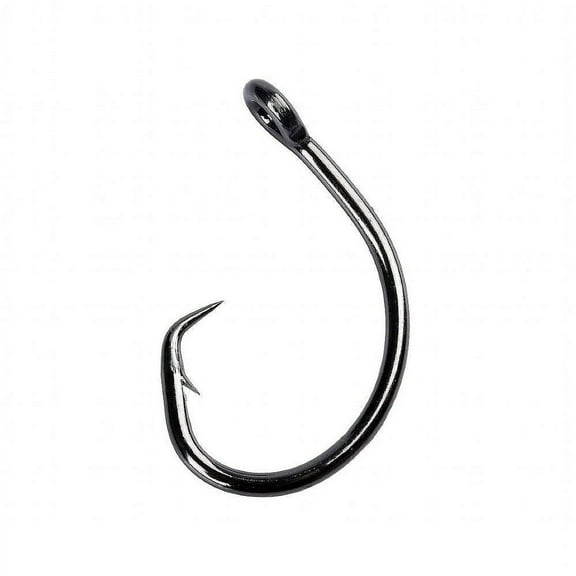 Mustad 39942NP Perfect Demon Offset Circle 3X Strong Black Nickel Hook 5,0 Hooks
