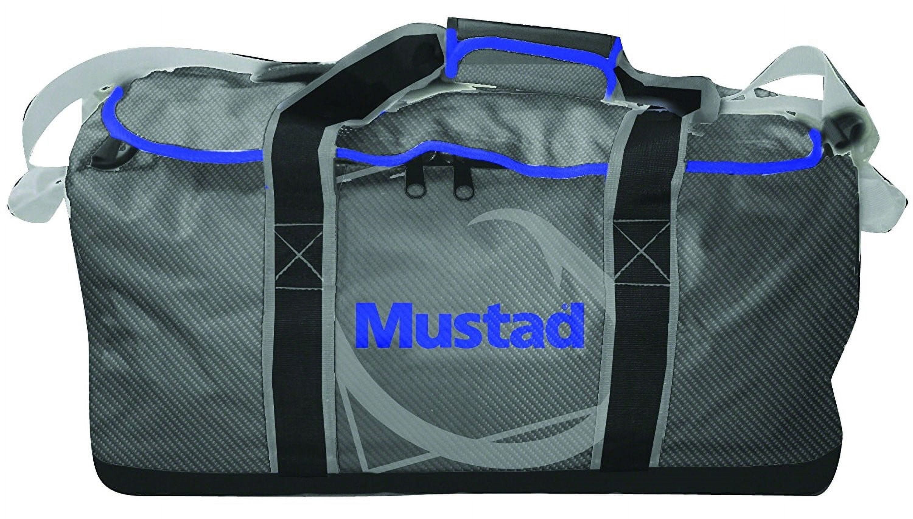 Mustad Dry Duffel Bag 50L – Borsa Impermeabile In PVC Da 50 Litri, Resistente E Versatile, Colore Grigio - 3