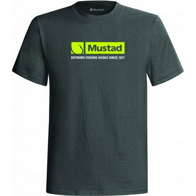 Mustad MCTEE02 T-SHIRT GRAY 100% COTTON 
