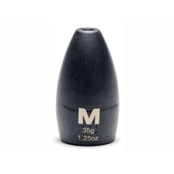 Mustad Flipping Weight 1.25oz Tungsten Black 1PK