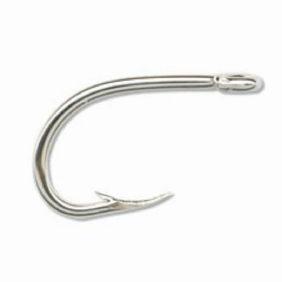 Mustad O'Shaughnessy Live Bait Hook (Nickel) - 4/0 8pc