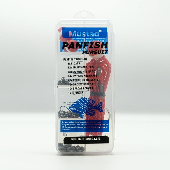 Mustad Panfish Pursuit Assorted Hook Kit
