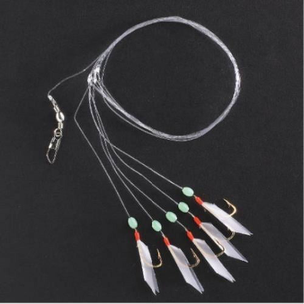 Mustad Piscator Rig (White) - #10 1pc - Walmart.com