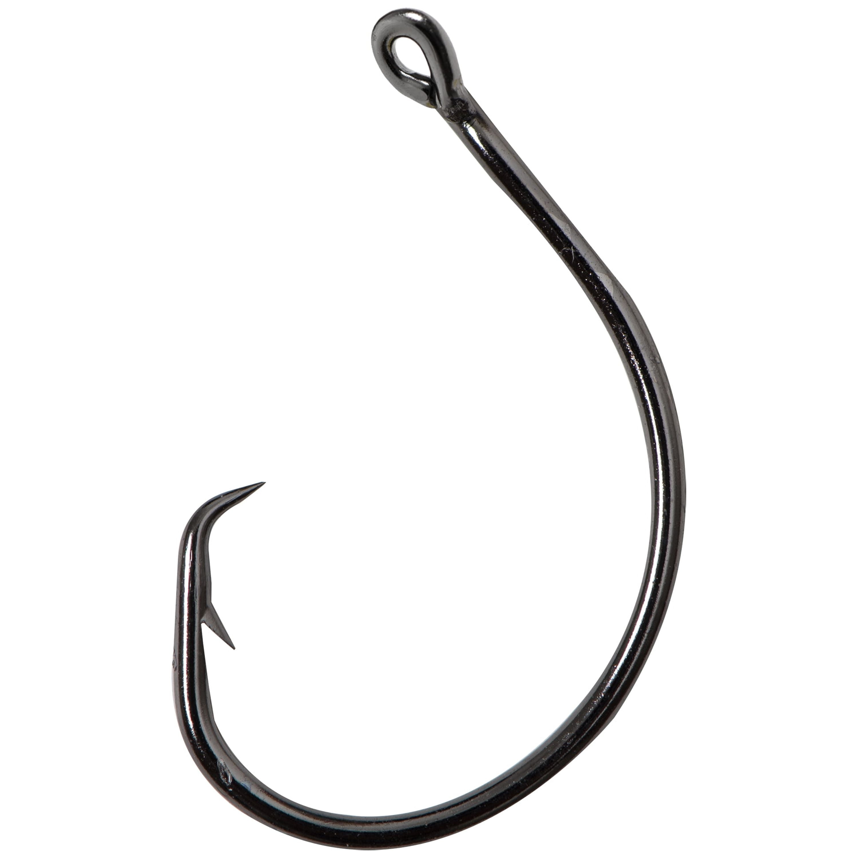 Mustad Pro Pack in-line Circle Hook (Black Nickel) - Size: 3/0 34pc