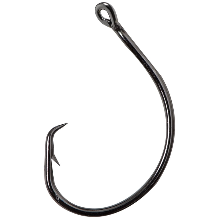 Mustad Pro Pack in-line Circle Hook (Black Nickel) - Size: 4/0 32pc Mustad Pro Pack in-line Circle Hook (Black Nickel) - Size: 4/0 32pc