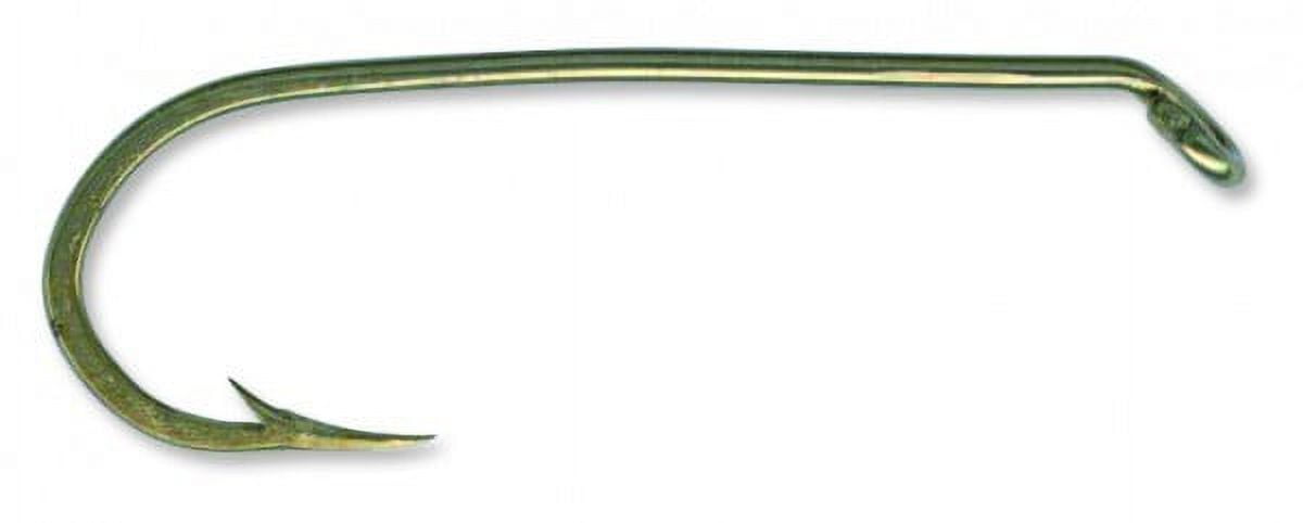 Mustad R74NP Streamer Hook, 9671, 2X-Heavy, 3X-Long, Forged, Down Eye -  Bronze - 50 Per Pack 