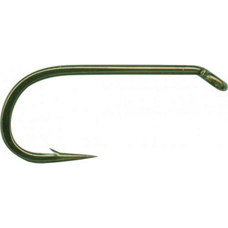 Mustad R79NP Streamer Hook, 9674, 2X-Heavy, 5XL, Forged, Straight - Bronze  - 50 Per Pack