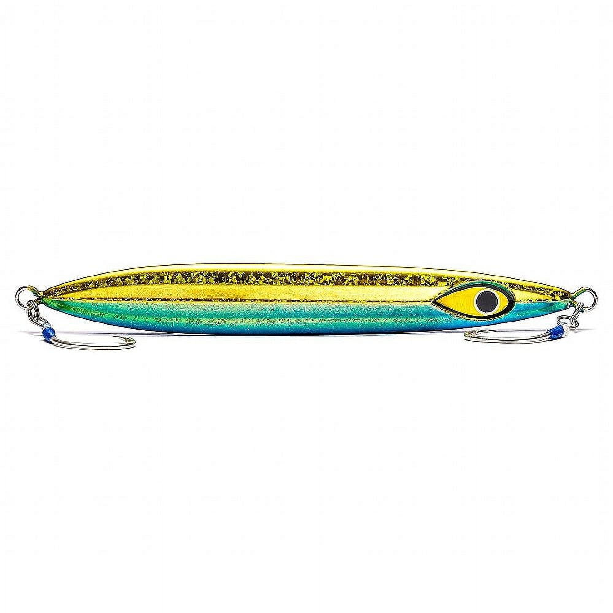 Mustad Rip Roller Slow Fall Jig MJIG04 Fusilier Glitter, 19oz | 500g Jigs