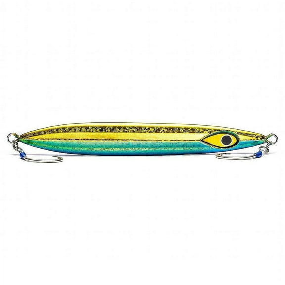 Mustad Rip Roller Slow Fall Jig MJIG04 Fusilier Glitter, 9oz | 250g Jigs