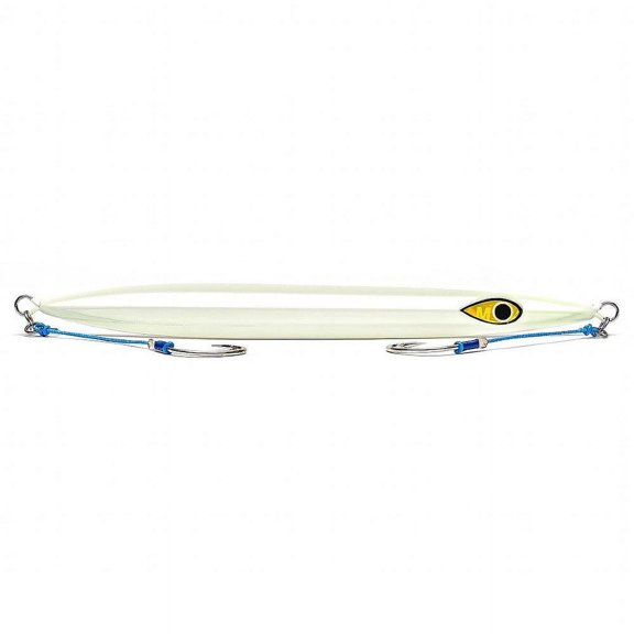 Mustad Rip Roller Slow Fall Jig MJIG04 Glow, 19oz | 500g Jigs