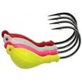 thumbnail image 1 of Mustad SH824-1/2-MRED-5 Shrimp Jig Head 1/2 oz 2X Strong 3/0 Hook, 1 of 6