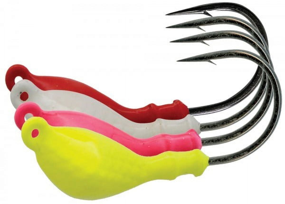 Ecogear Sardine Head Jig Head - 3/16 Oz (5.3g), Size #1/0, Saltwater Fishing Lure For Bass, Seabass, And More - View #6