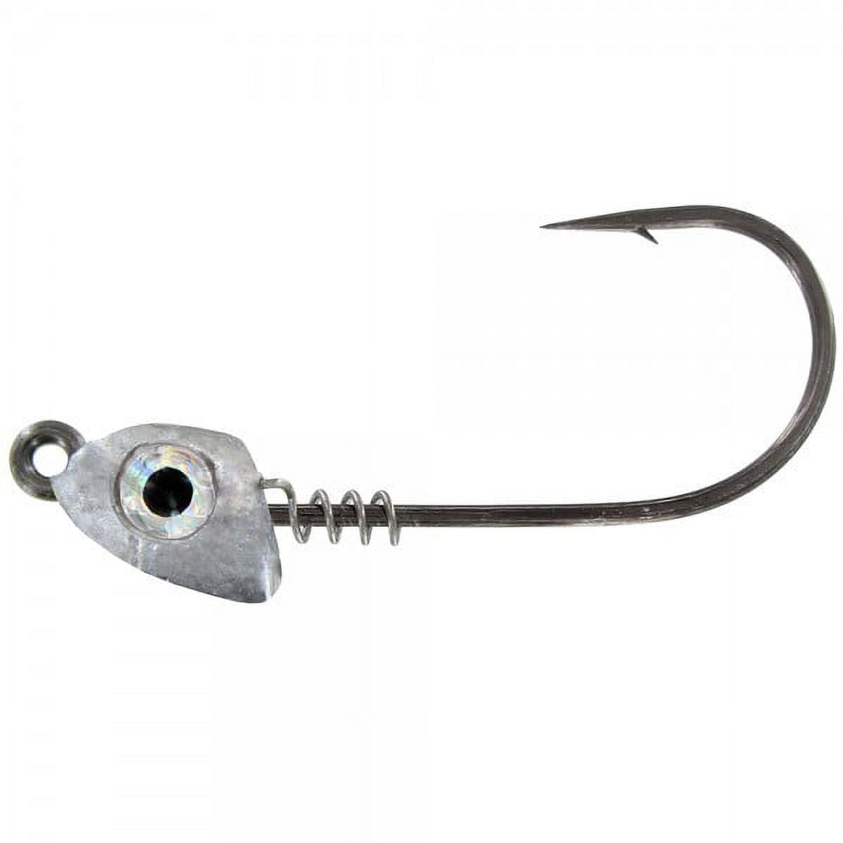 Mustad SPR886 Spring Lock Jig Head 3 Per Pack