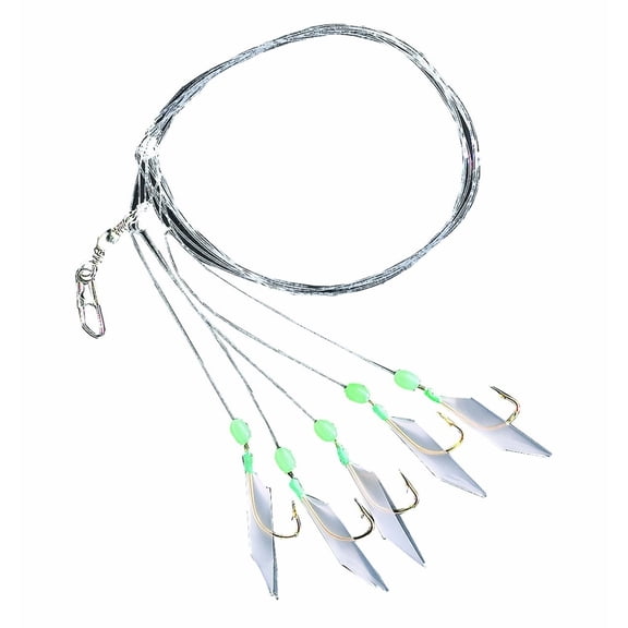 Mustad SPRL-5G-10-1 Piscator Bait Rig Luminous 1 Per Pack