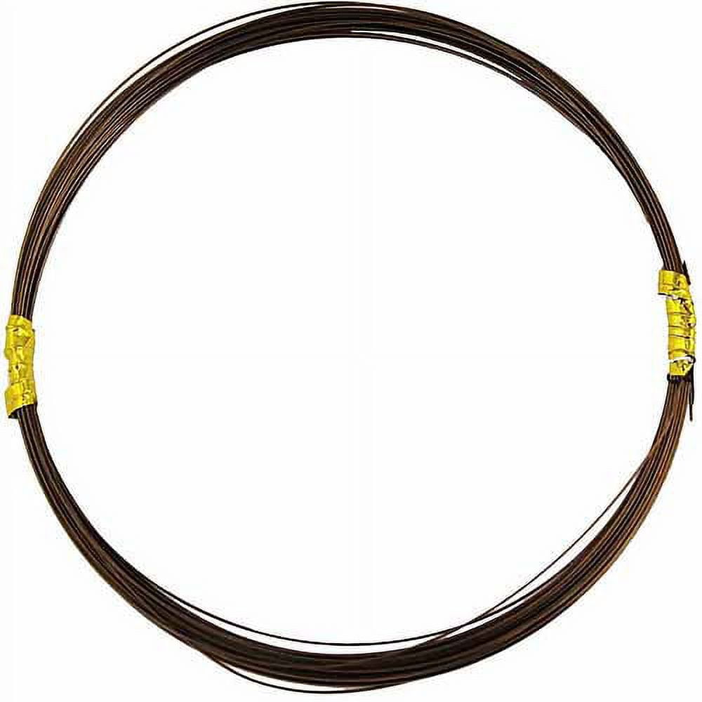 Mustad Single Strand Stainless Steel Leader Wire, 30', 44 lbs