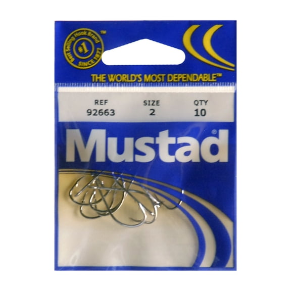 Mustad Sliced Shank Hook, 2