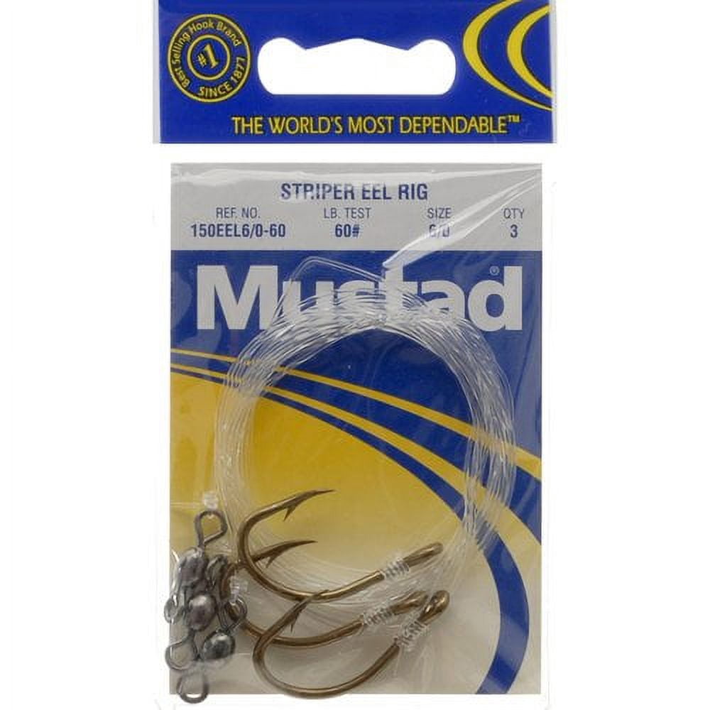 Mustad Striper Eel Rig, Size 6/0