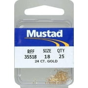 Mustad Treble Hook - #12 (Gold)
