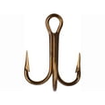 thumbnail image 1 of Mustad Treble Hook Bronze 5ct Size 10, 1 of 2