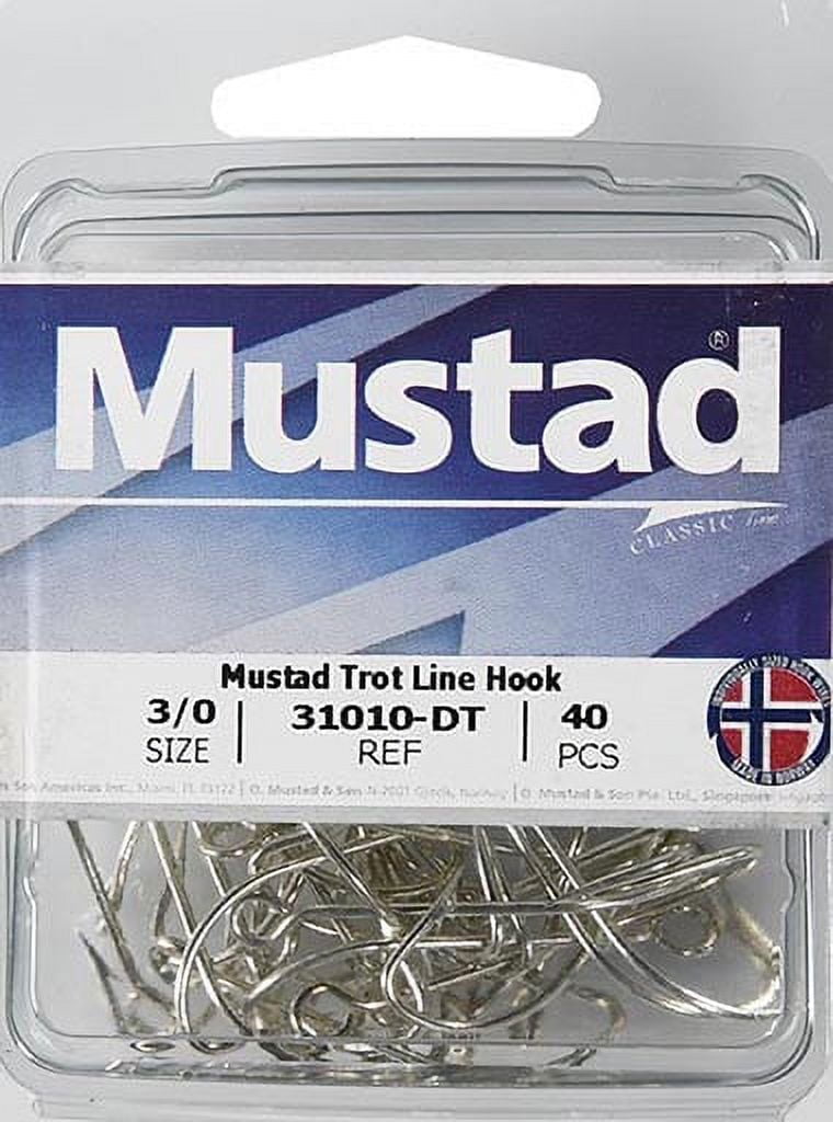 Mustad Trot Line Hook - Size: 4/0 (Duratin) 40pc