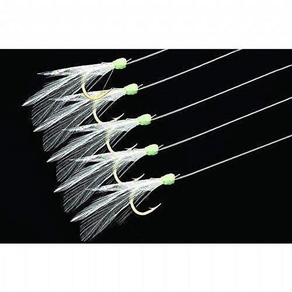Susbaski Rig Mustad USR14 UP Sabiki Rig, Fish N' Feather 1 Per Pack - Walmart.com