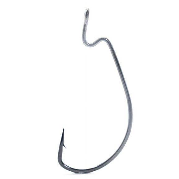 Mustad Ultra Lock Soft Plastics Fishing Hook - Size: 3/0 (Black Nickel) 5pc