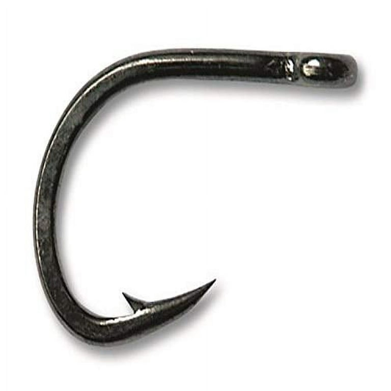 Mustad Ultra Point 4X Strong Hoodlum Live Bait Hook (Pack of 25), Black  Nickel, Size 4/0 