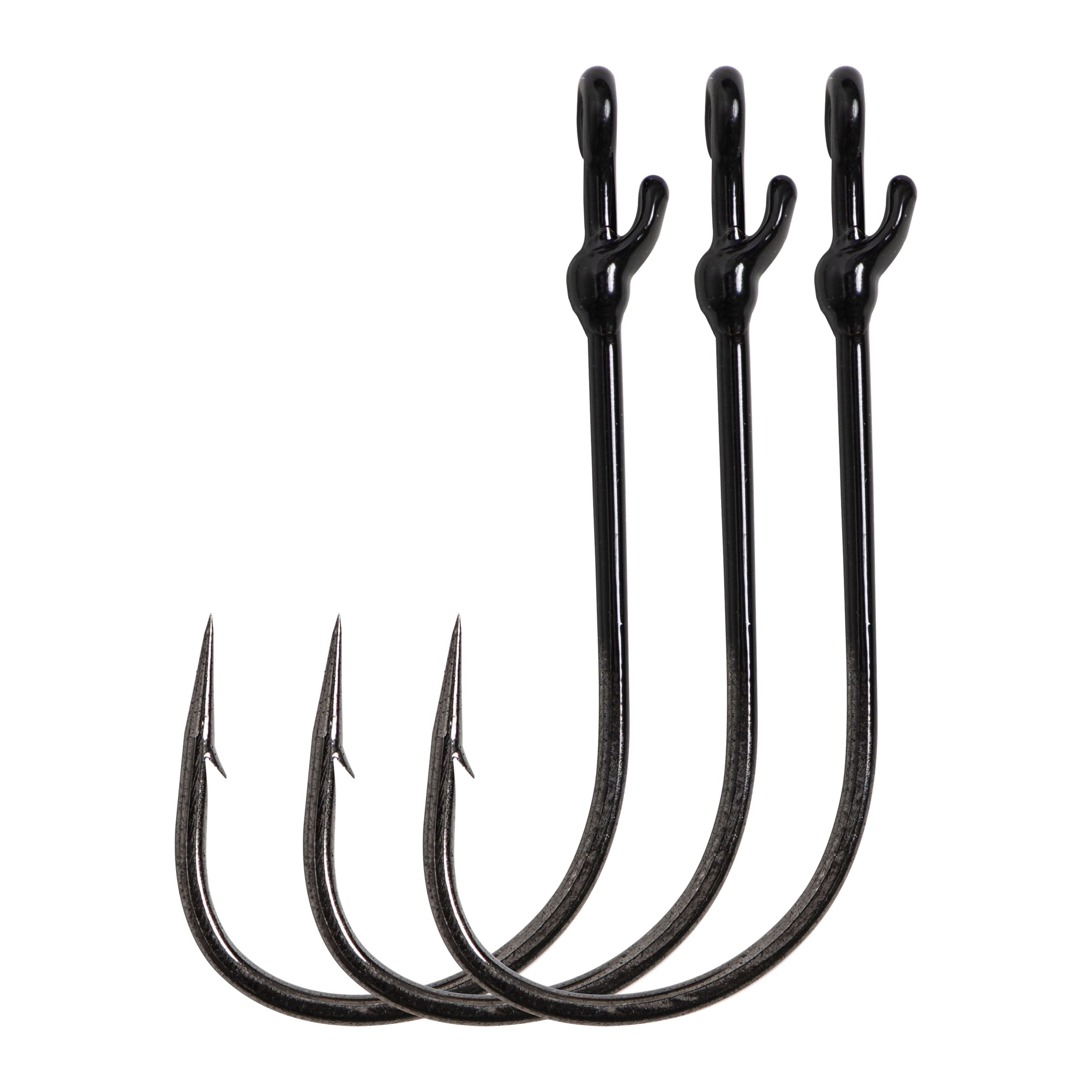 Mustad Ultra Point Max Grip Pin Hook (Black Nickel) - Size: 3/0 3pc