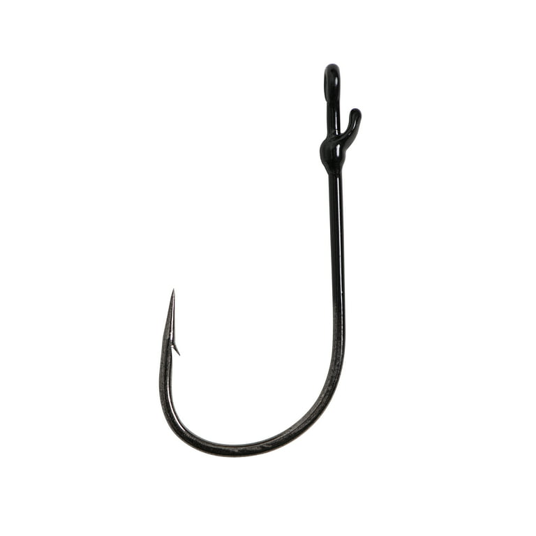 Mustad Ultra Point Max Grip Pin Hook (Black Nickel) - Size: 3/0 4pc