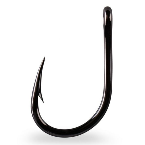 Mustad Ultra Point O'Shaughnessy Hook (Black Nickel) - Size: 1/0 6pc